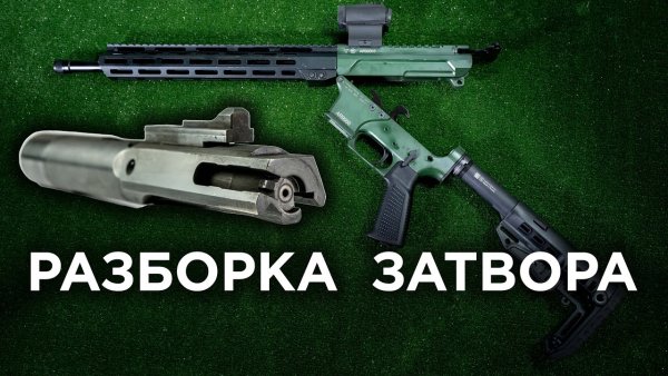 Разборка и сборка затвора AR-15 \ AR-9 на примере NL9 Basic от CGNL