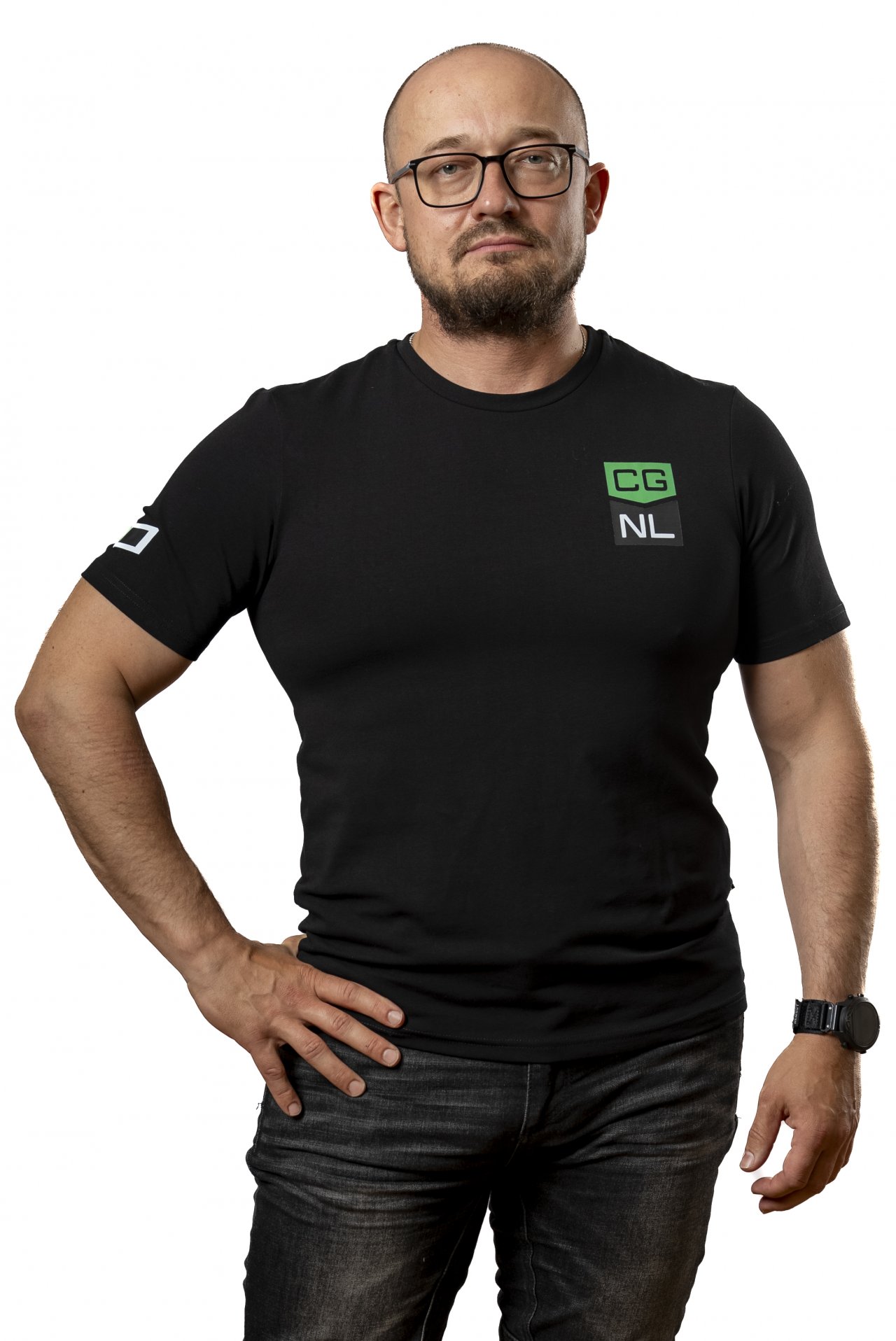 футболка с логотипом CGNL 