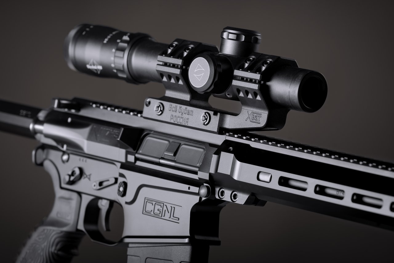 винтовка на базе AR10 и AR15
